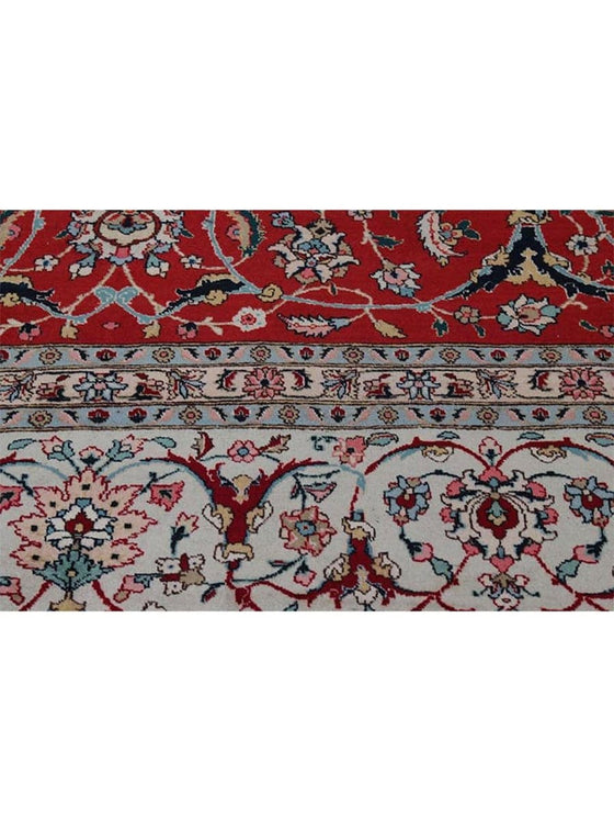 11x14 Old Persian Tabriz Area Rug - 110213.