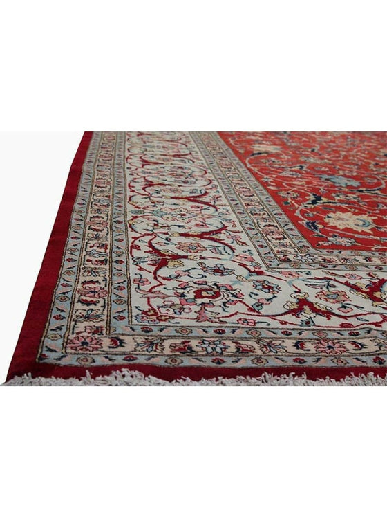 11x14 Old Persian Tabriz Area Rug - 110213.