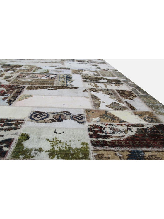 11x14 Patchwork Persian Area Rug – 109560.