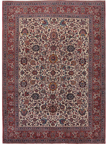  11x15 Old Persian Kashan Masterpiece Area Rug - 110216.