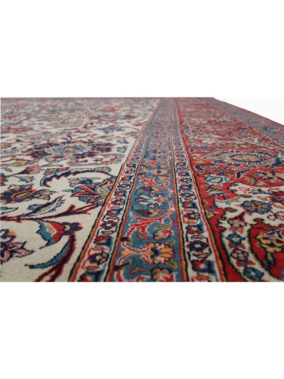 11x15 Old Persian Kashan Masterpiece Area Rug - 110216.
