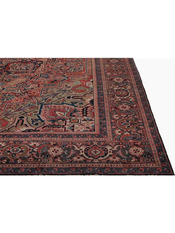 11x15 Old Persian Tabriz Area Rug - 110210.