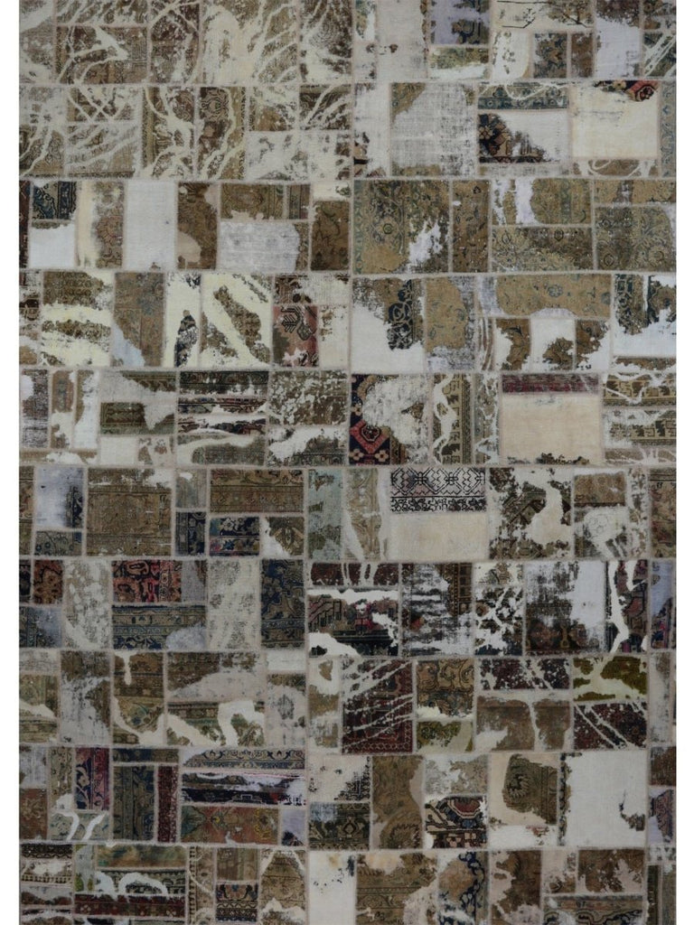 11x15 Patchwork Persian Area Rug - 109564.