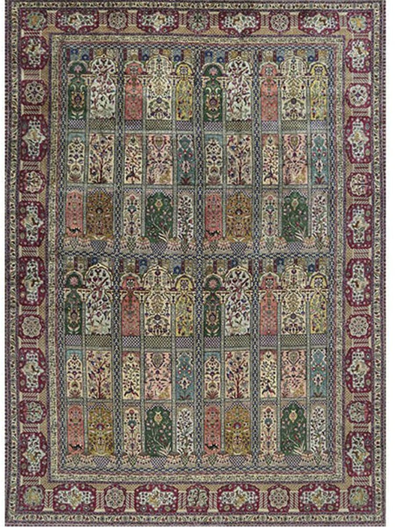 11x16 Old Persian Tabriz Area Rug - 110565.