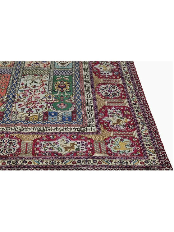 11x16 Old Persian Tabriz Area Rug - 110565.