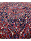 11x18 Antique Persian Heriz Area Rug - 110407.