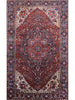 11x18 Antique Persian Heriz Area Rug - 110407.