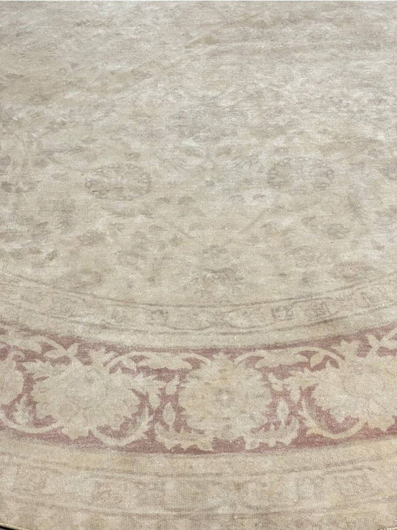 12x12 Round Mahal Style Area Rug - 106924.