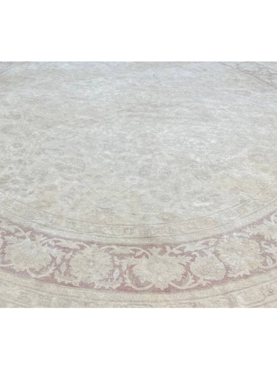 12x12 Round Mahal Style Area Rug - 106924.