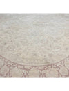 12x12 Round Mahal Style Area Rug - 106924.