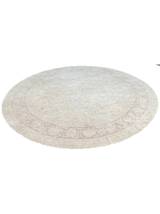 12x12 Round Mahal Style Area Rug - 106924.