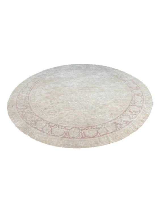 12x12 Round Mahal Style Area Rug - 106924.