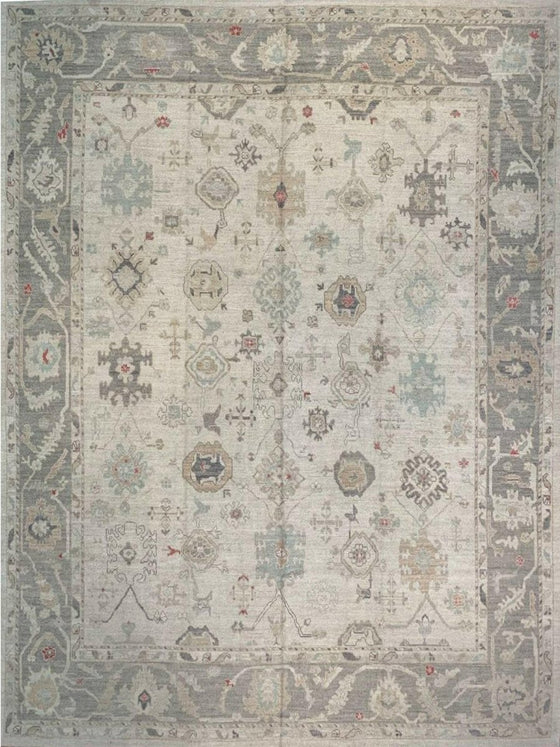 12x14 Turkish Oushak Area Rug - 111034.