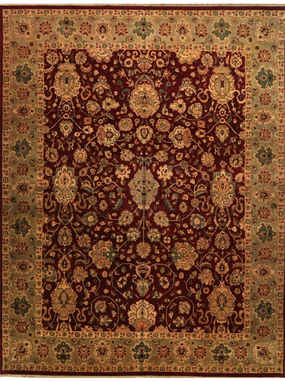 12x15 Indian Agra Area Rug - 106253.