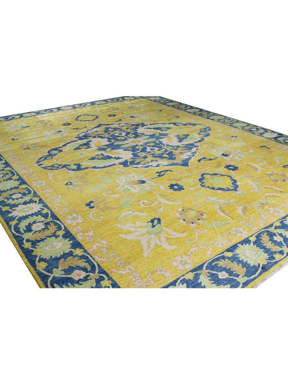 12x15 Indian Agra Area Rug - 500691.