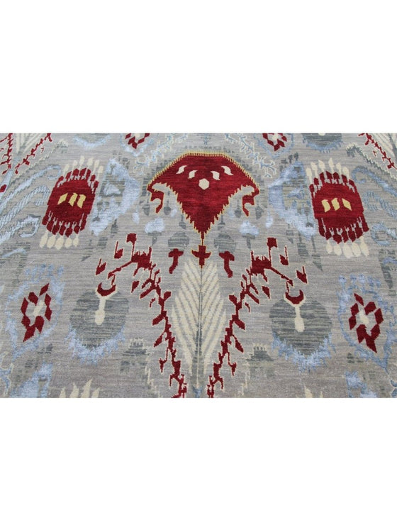 12x15 Indo Ikat Area Rug - 500352.