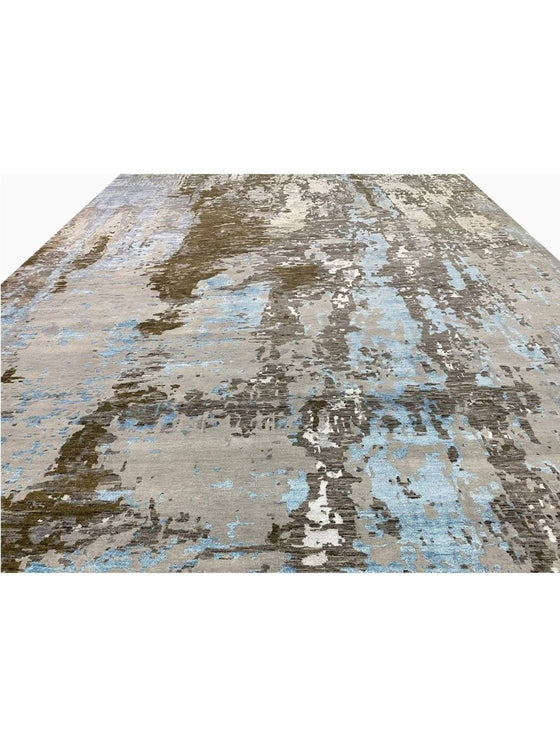 12x15 Modern Abstract Area Rug - 501495.