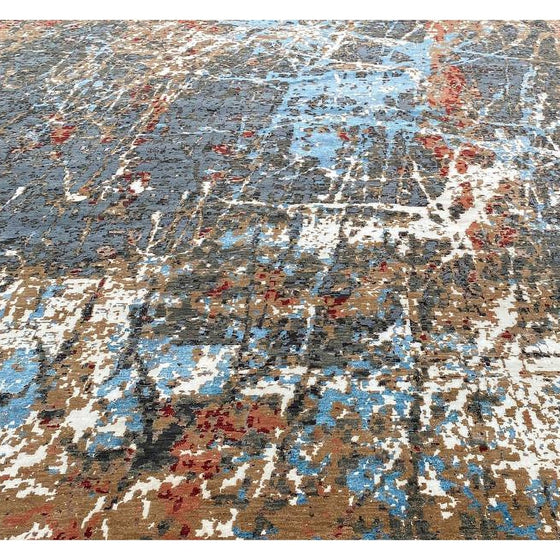 12x15 Modern Abstract Area Rug - 502457.