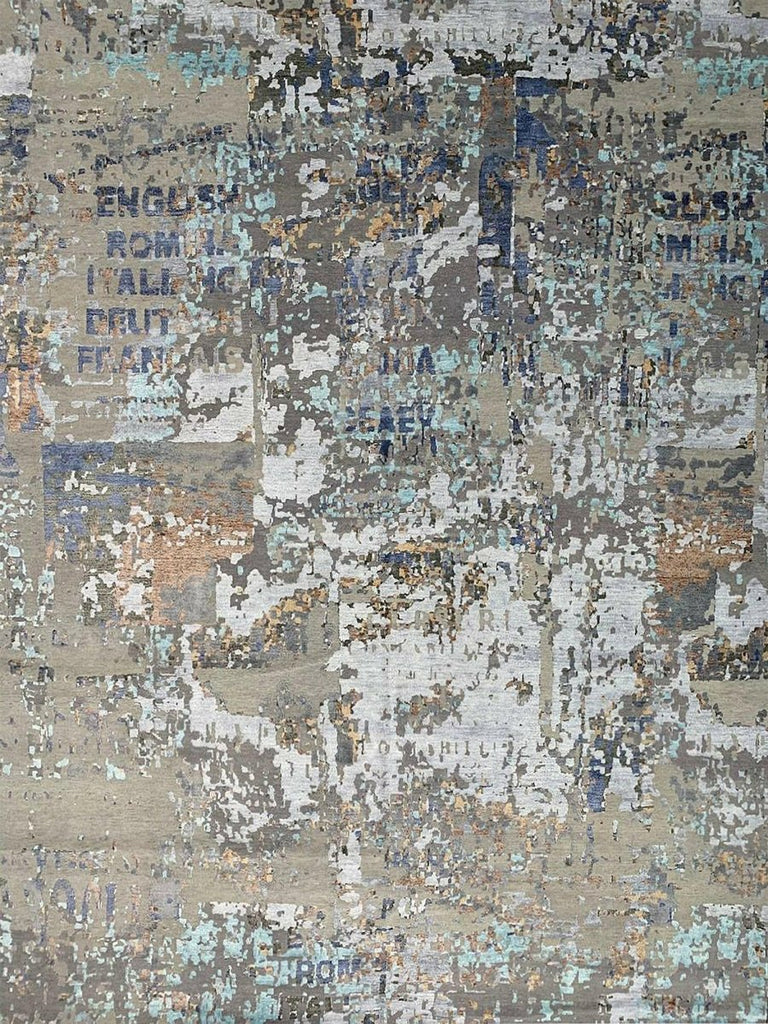 12x15 Modern Abstract Area Rug - 502638.