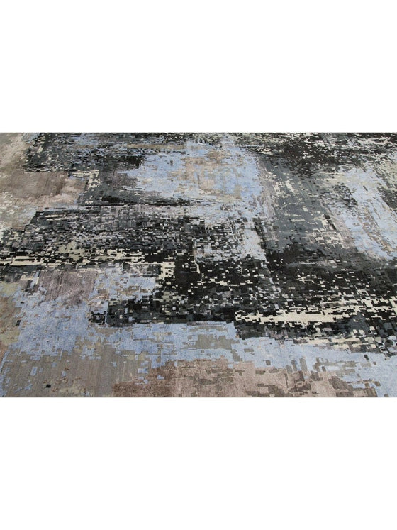 12x15 Modern Abstract Rug - 501146.