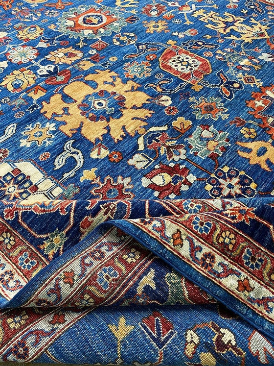 12x15 Persian Serapi Area Rug - 502587.