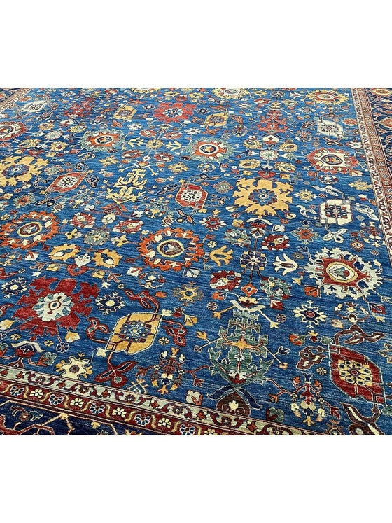 12x15 Persian Serapi Area Rug - 502587.