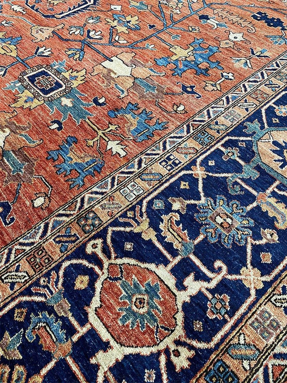 12x15 Persian Serapi Area Rug - 502588.