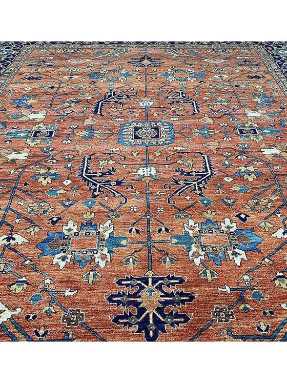 12x15 Persian Serapi Area Rug - 502588.