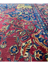 12x16 Antique Persian Sarouk Area Rug - 108694.