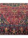 12x16 Antique Persian Sarouk Area Rug - 108694.