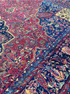 12x16 Antique Persian Sarouk Area Rug - 108694.