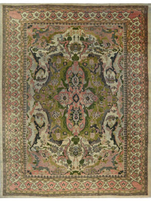  12x16 Antique Persian Sultanabad Area Rug - 108787.