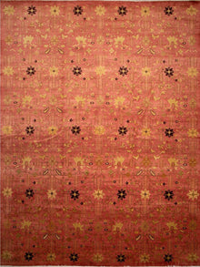  12x16 Modern Tribal Area Rug - 502434.