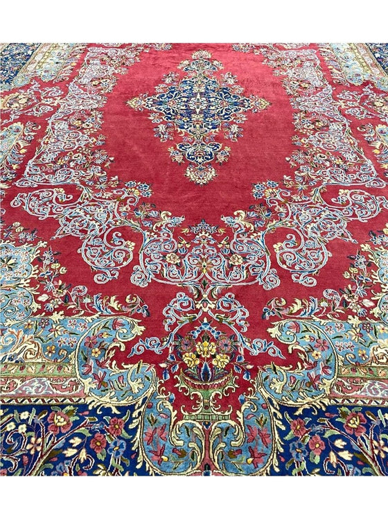 12x16 Old Persian Kerman Area Rug - 109351.