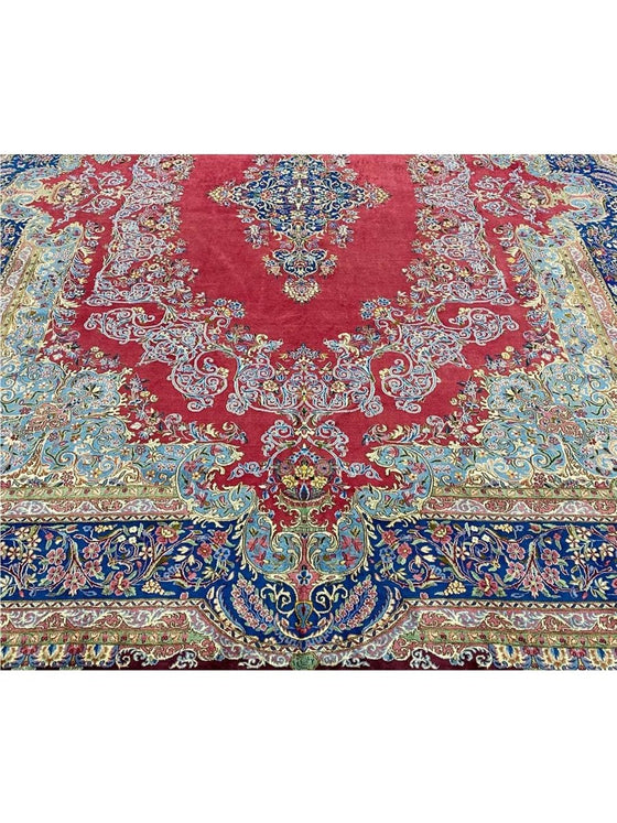 12x16 Old Persian Kerman Area Rug - 109351.