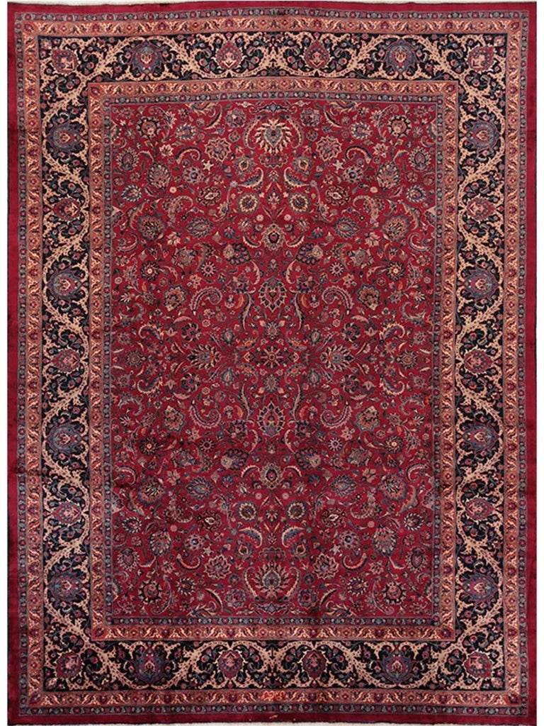 12x16 Old Persian Mashad Area Rug – 110207.