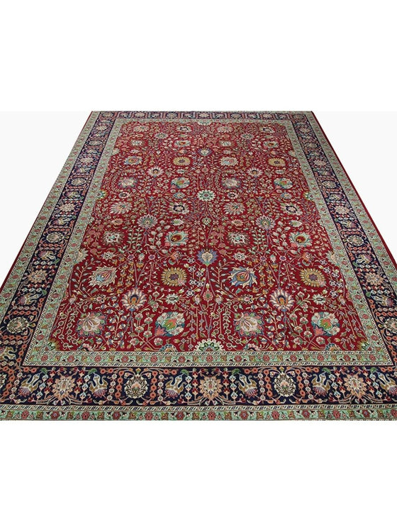 12x16 Old Persian Tabriz Area Rug - 109862.