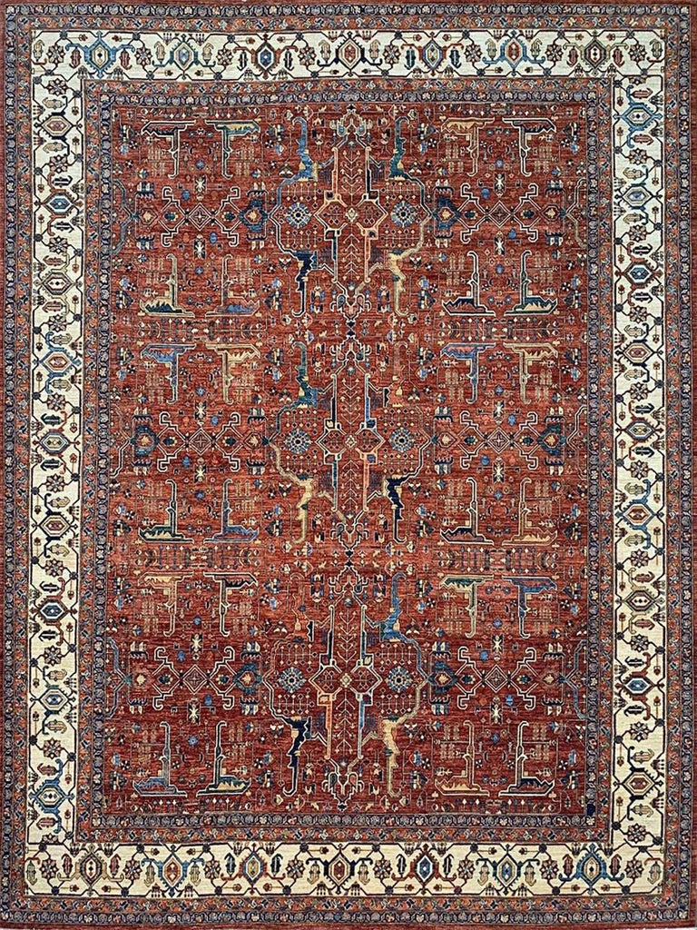 12x16 Persian Serapi Area Rug - 502585.
