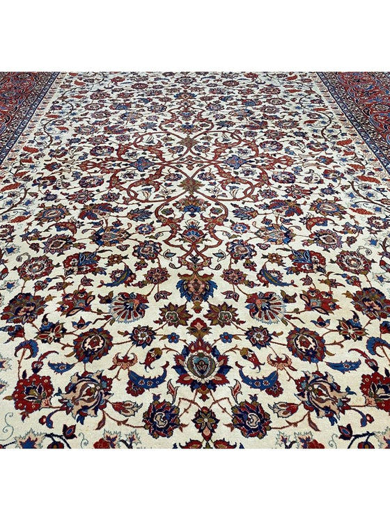 12x17 Old Persian Esfahan Area Rug - 502355.