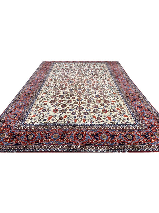 12x17 Old Persian Esfahan Area Rug - 502355.