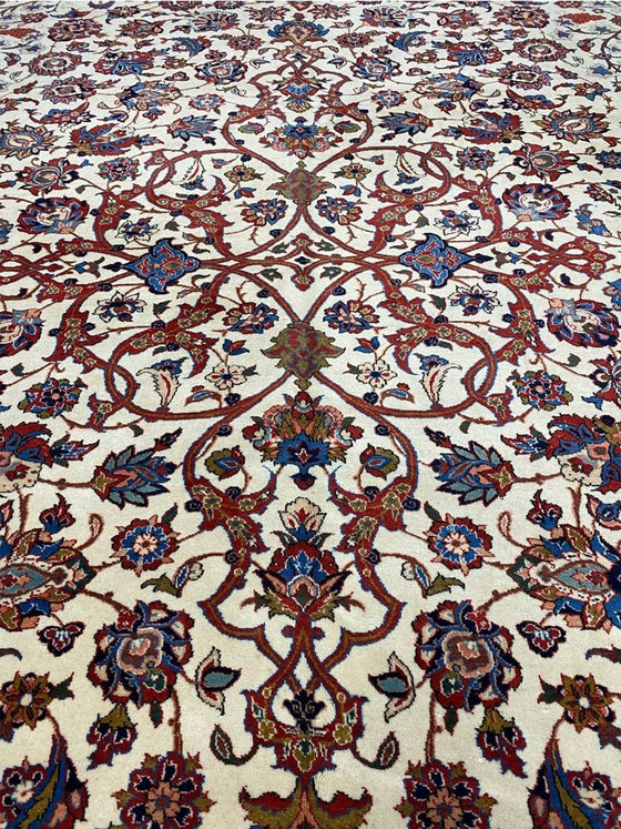 12x17 Old Persian Esfahan Area Rug - 502355.