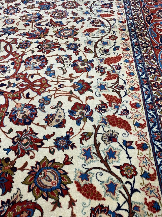 12x17 Old Persian Esfahan Area Rug - 502355.