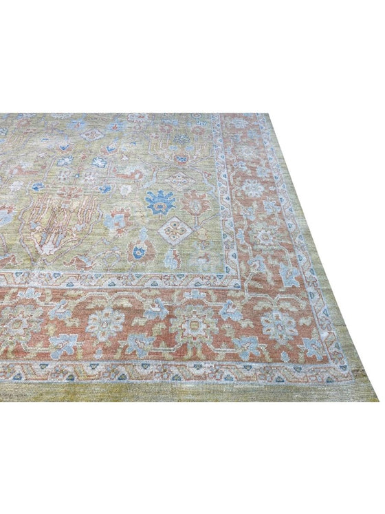 12x17 Turkish Oushak Area Rug - 110647.