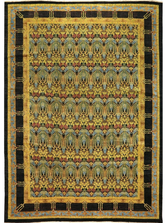 12x17 William Morris Style Area Rug - 500697.