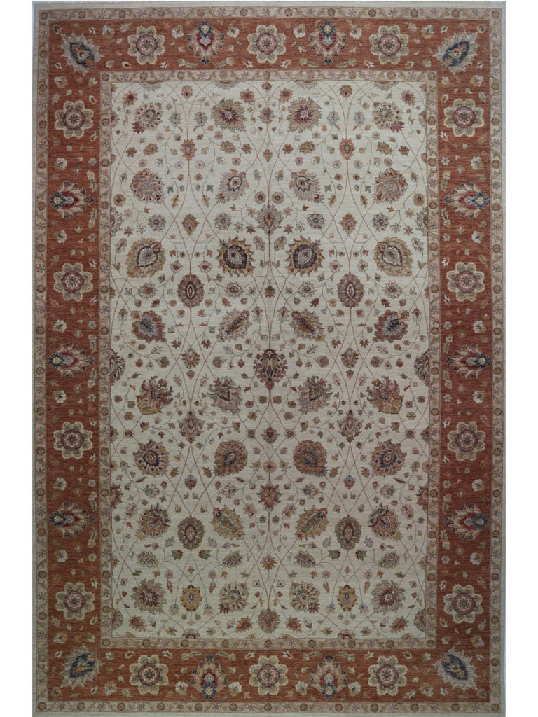 12x18 Indian Agra Area Rug - 108164.