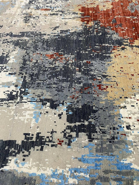 12x18 Modern Abstract Area Rug - 502623.