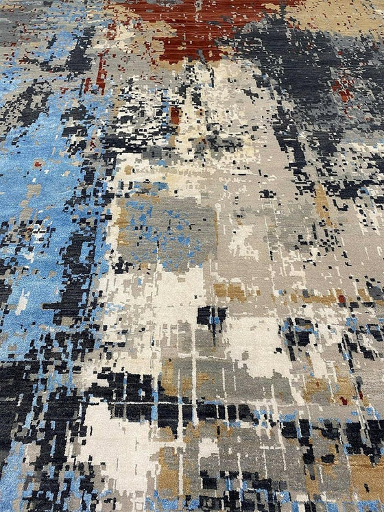 12x18 Modern Abstract Area Rug - 502623.