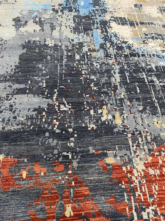 12x18 Modern Abstract Area Rug - 502623.