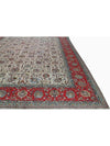 Old Persian Tabriz Area Rug - 12.0x17.9 - Ivory Red - 110284.