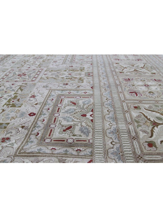 12x18 Persian Qum Area Rug - 500840.